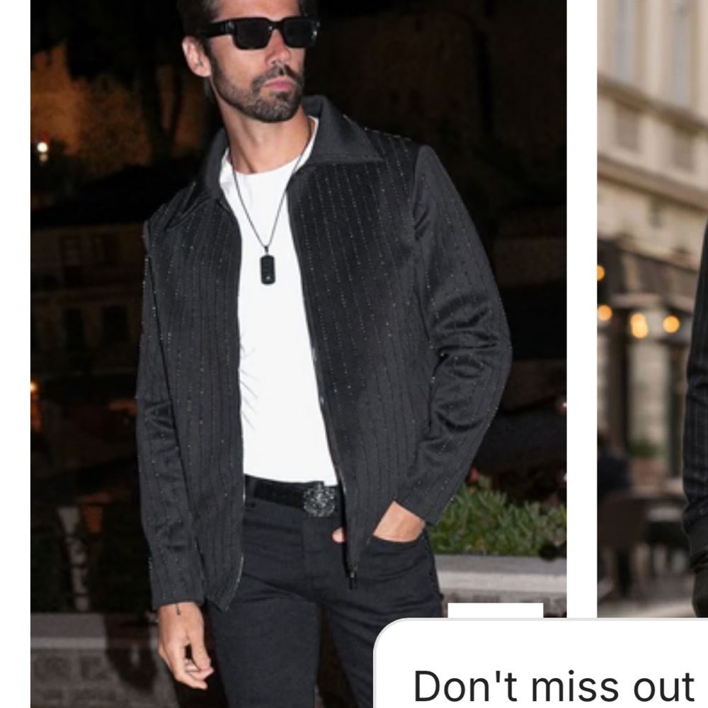 BARABAS Men's Black Jacket